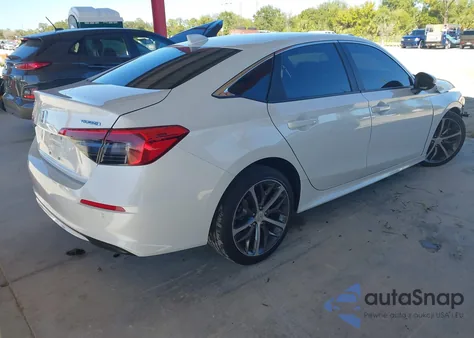 2023 Honda Civic Touring z USA, uszkodzony, nr VIN 2HGFE1F9XPH319856